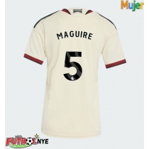 Camiseta Manchester United Harry Maguire #5 Tercera Equipación para mujer 2026-27 manga corta